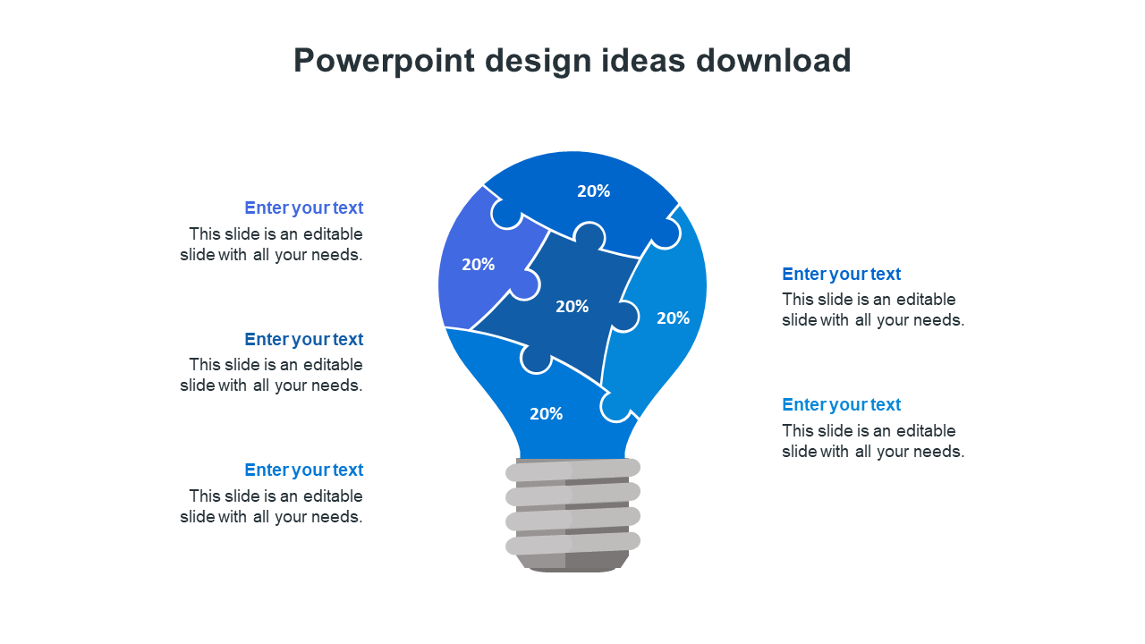 powerpoint design ideas download-blue